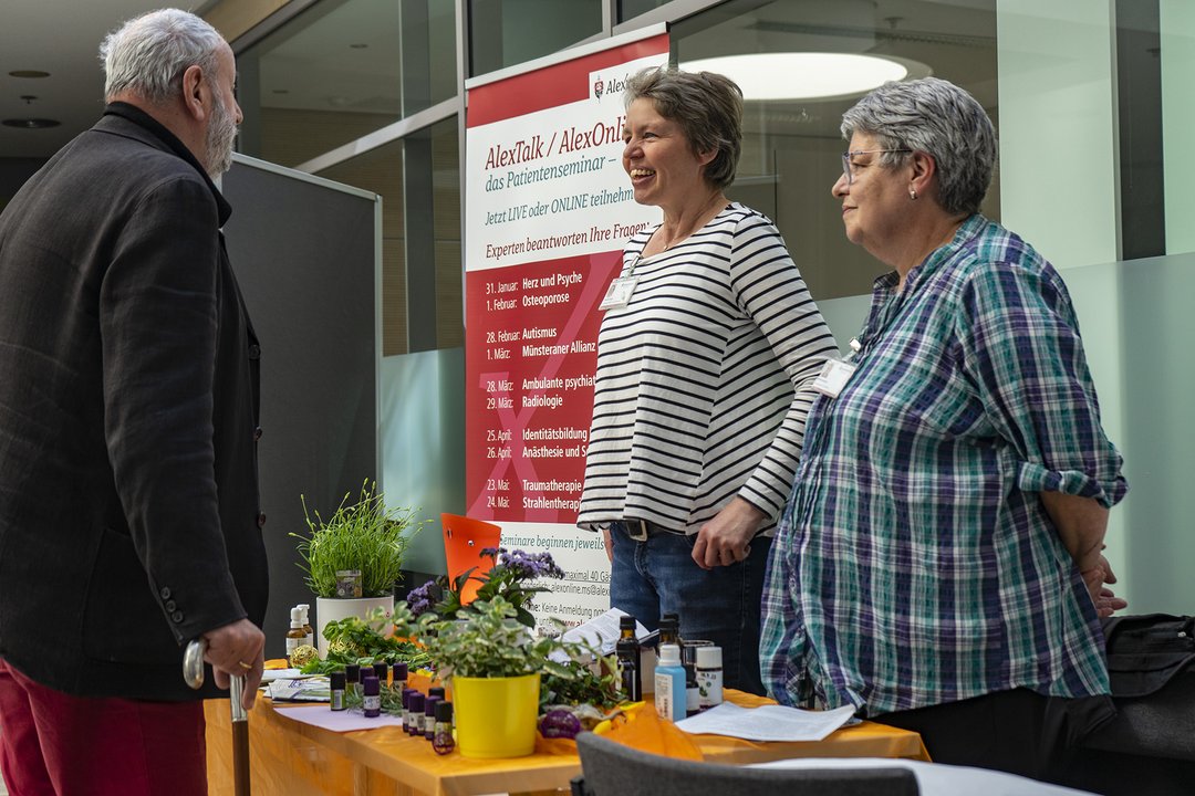 Infostand der Aromapflege