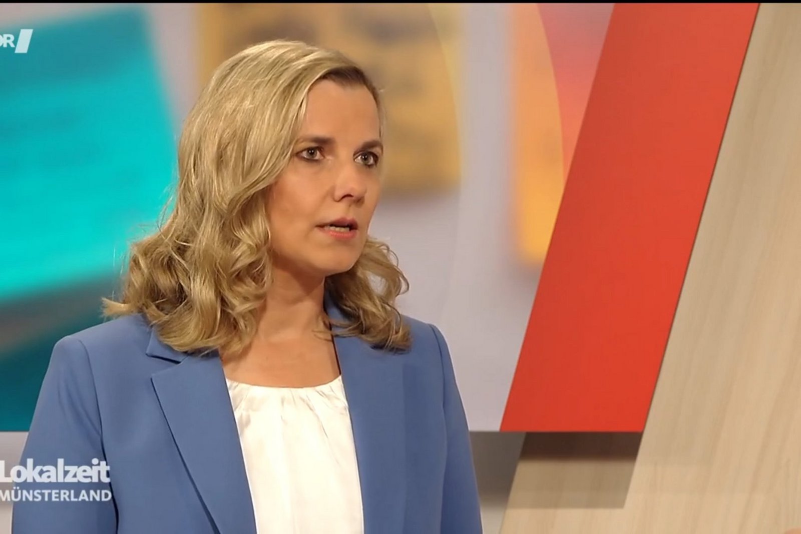 Dr. Kira Uphaus im WDR-Studio